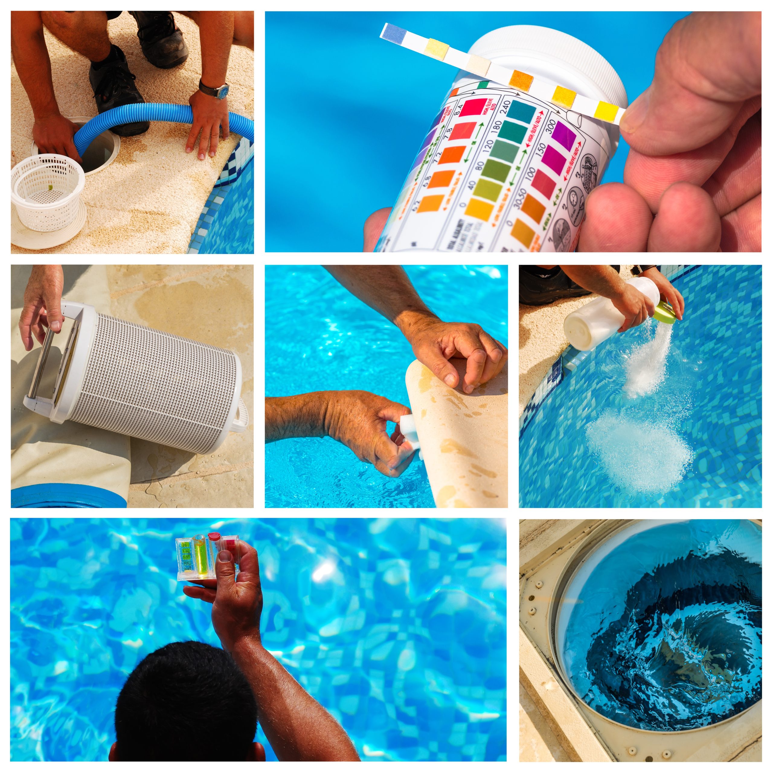 A pool maintenance kit and system