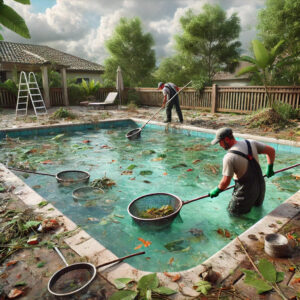 How to Clean Your Pool After a Storm